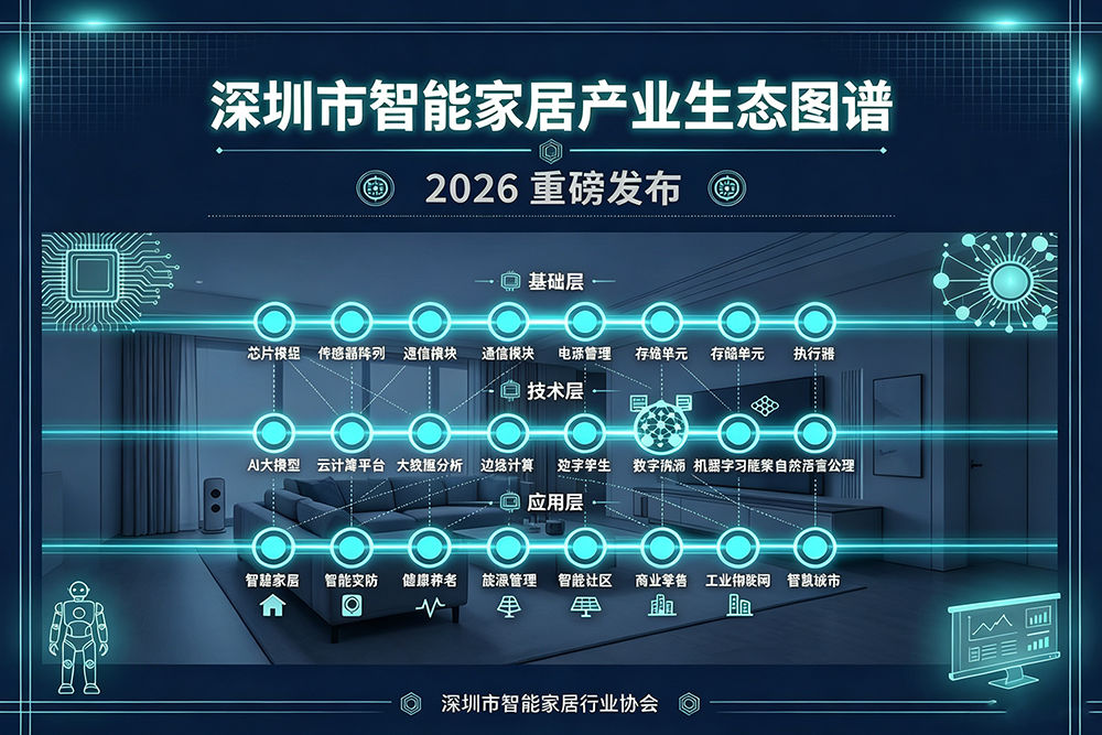 重磅发布！《深圳市智能家居产业生态图谱（2026）》正式亮相